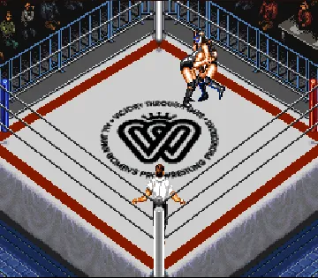 Super Fire Pro Wrestling - Queen's Special (Japan) screen shot game playing